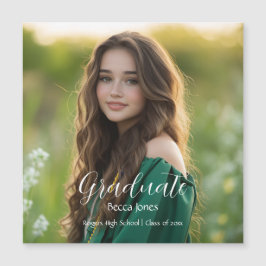 Moderne kalligrafie Foto Afstuderen Magnet