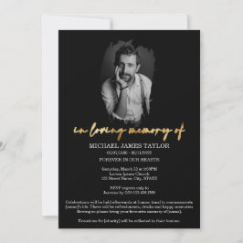 Moderne kalligrafie foto in het houden van geheuge kaart