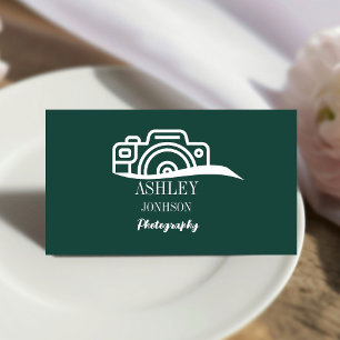 Moderne kalligrafie fotograaf fotografie visitekaartje