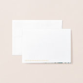 Moderne kalligrafie Gold Wil je mijn bruidsmeisje  Folie Kaarten (Met envelop)