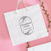 Moderne kalligrafie Handgemaakte Custom Rubberstempel