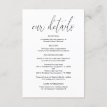 Moderne kalligrafie, huwelijksgegevens, informatie