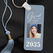 Moderne kalligrafie inkt Script Afstudeerder Foto  Sleutelhanger