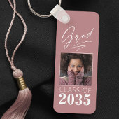 Moderne kalligrafie inkt Script Afstudeerder Foto  Sleutelhanger