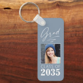Moderne kalligrafie inkt Script Afstudeerder Foto  Sleutelhanger (Voorkant)