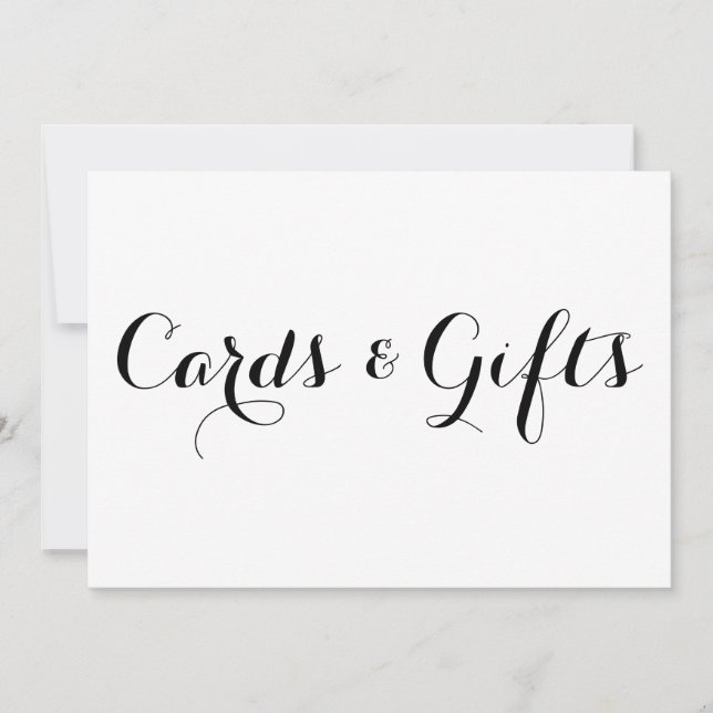 Moderne kalligrafie | Kaarten en cadeaubonnen (Voorkant)