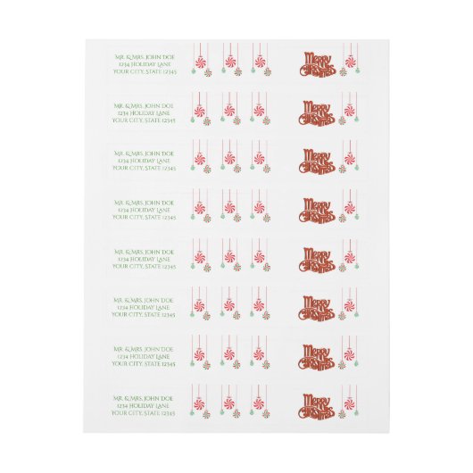 Moderne kalligrafie kerst (Vel)