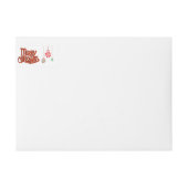 Moderne kalligrafie kerst (Voorkant)