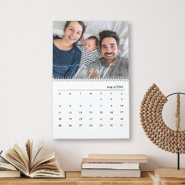 Moderne kalligrafie  KLEUR Script Foto Kalender