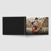 Moderne kalligrafie Koppeling foto's Gastenboek (Volledig)