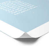 Moderne kalligrafie Lettertype DIY kleur Stapel bl Poster (Hoek)