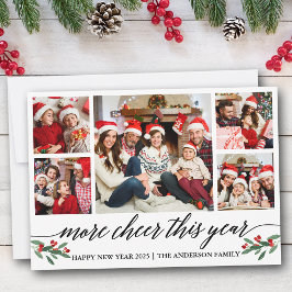 Moderne kalligrafie meer hier dit jaar Foto 5 Feestdagenkaart