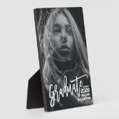 Moderne kalligrafie minimalistisch Afstuderen tabl Fotoplaat (Zijkant)