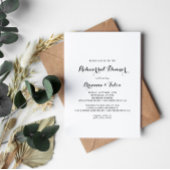 Moderne kalligrafie oefendiner kaart