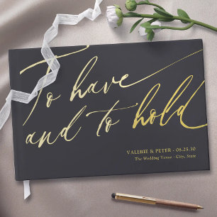 Moderne kalligrafie Om een bruiloft te hebben en t Gastenboek