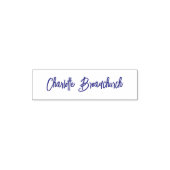Moderne kalligrafie script handtekening zelfinktende stempel (Design)