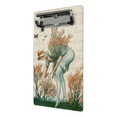 Moderne  kalligrafie script tekst natuurlijke mini klembord (Angled2)