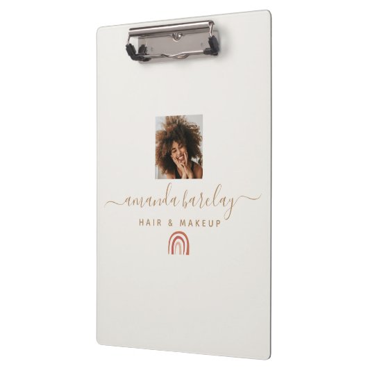 Moderne kalligrafie-scriptfoto klembord (Links)