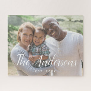 Moderne kalligrafie-serie Volledige foto Legpuzzel