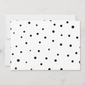 Moderne kalligrafie | Trouwkaart voor meneer en m Kaart (Achterkant)