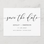 Moderne kalligrafie van het Manuscript Rustic spar Briefkaart (Voorkant)