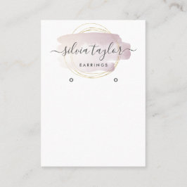 Moderne kalligrafie Veroorbare beeldschermkaart Visitekaartje