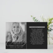 Moderne Kalligrafie Viering van het Leven Programm (Staand voorkant)