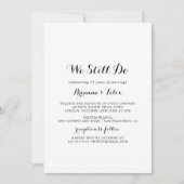 Moderne kalligrafie We doen nog steeds aan vernieu Kaart (Voorkant)