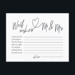 Moderne kalligrafie wenst de heer en mevrouw veel  kaart<br><div class="desc">Moderne kalligrafie wenst de heer en mevrouw veel succes.</div>