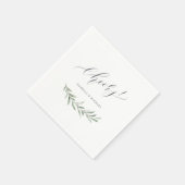 Moderne kalligrafietoestellen voor de bruinachtige servet (Hoek)