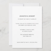 Moderne kalligrafifoto die we nog steeds gebruiken kaart (Achterkant)