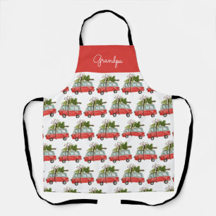 Moderne  kamperenfamilie schort