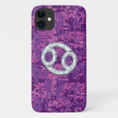 Moderne kankergezwel roze digitale camouflage Case-Mate iPhone case (Achterkant)