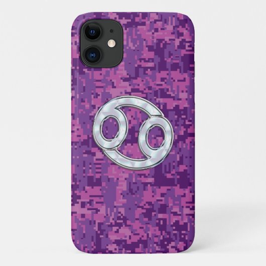 Moderne kankergezwel roze digitale camouflage Case-Mate iPhone case (Achterkant)
