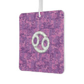 Moderne kankergezwel roze digitale camouflage luchtverfrisser (Links)