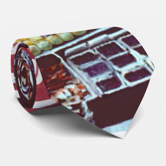 Moderne kant van de Oost-Europese handel Stropdas (Opgerold)