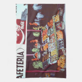 Moderne kant van de Oost-Europese handel Theedoek (Verticaal)