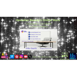 Moderne Kantoor Desk Future Leaders SEO Marketing Visitekaartje