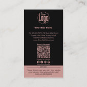 Moderne kapper $10 korting op de Kaart (Achterkant)