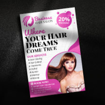 Moderne Kapsalon Make-up Artist Service Salon