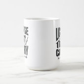 Moderne kapsalon stylist koffiemok (Center)