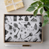 Moderne kapsalon stylist weefsel papier (Geschenk)