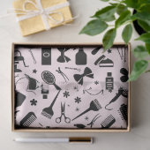 Moderne kapsalon stylist weefsel papier (Geschenk)