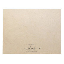 Moderne kartonnen ideeën naam papieren ondergrond