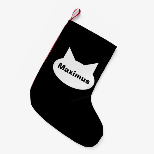 Moderne kat persoonlijke opslag van huisdieren - B Kleine Kerstsok (Voorkant (Hangend))