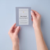 Moderne katholieke Spaanse uitnodigingen voor de d Flyer (Hand)