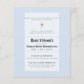 Moderne katholieke Spaanse uitnodigingen voor de d Flyer (Voorkant)