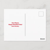 Moderne katten Meowentine Valentijnsdag Briefkaart (Achterkant)