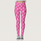 Moderne katten uit de middeleeuwen, Fuchsia en lic Leggings (Voorkant)