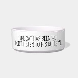 Moderne Kattenhond Perfect voor Huisdier Eigenaar Voerbakje